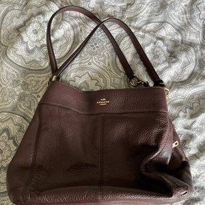 Coach 3 pocket purse
